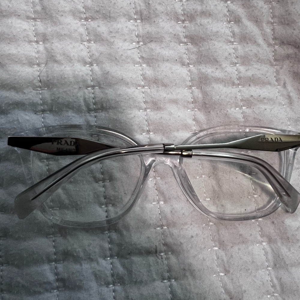 Prada Silver-Tone Eyewear for 02Z-52